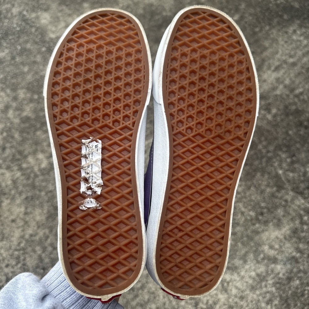 VANS Old Skool Classic Violet Tulip Women's 10/ Men's 8.5 EUC VN0A38G1VRP Shoe - Picture 8 of 9
